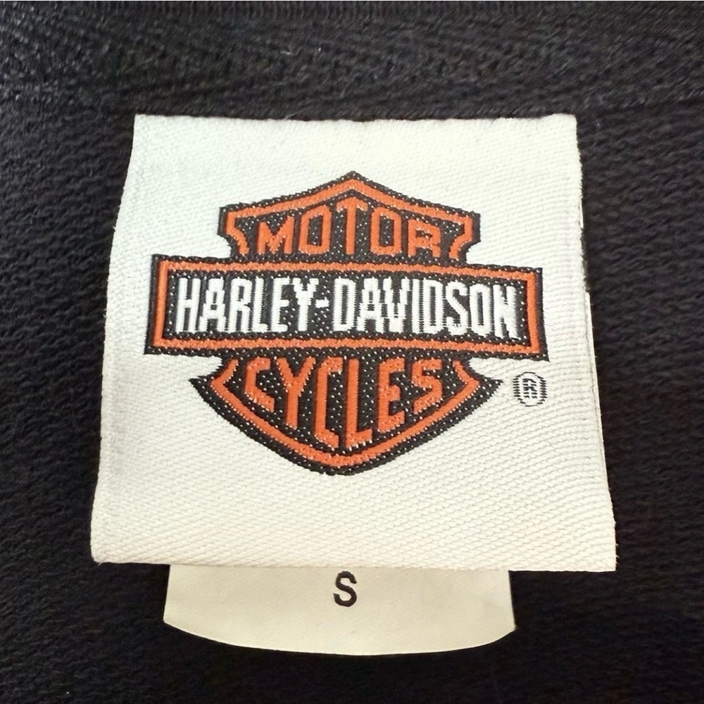 Harley-Davidson Full Zip French Terry Jacket Women's Size S Mancuso Houston, TX - Picture 4 of 6
